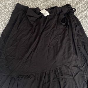 Forever 21 Plus Size Self-Tie Wrap Skirt